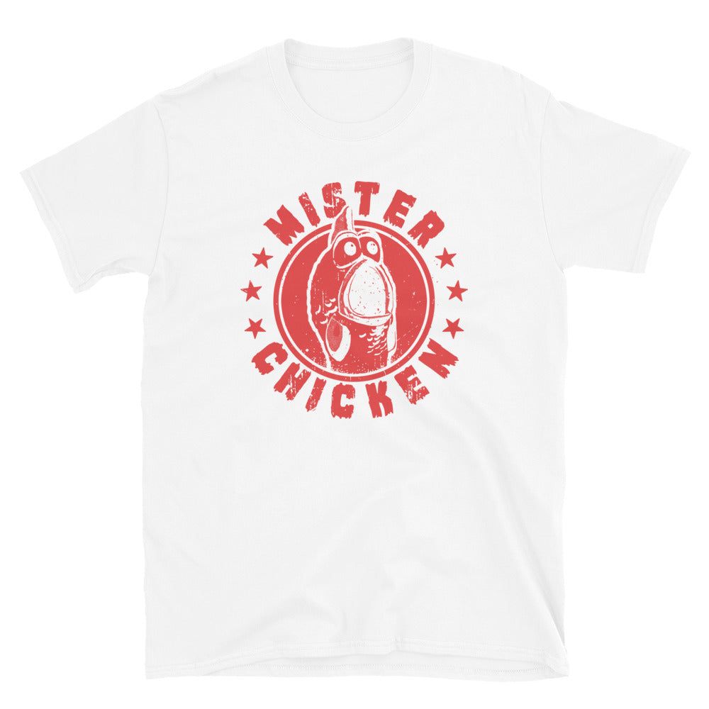 Mr. Chicken Red Logo T-Shirt