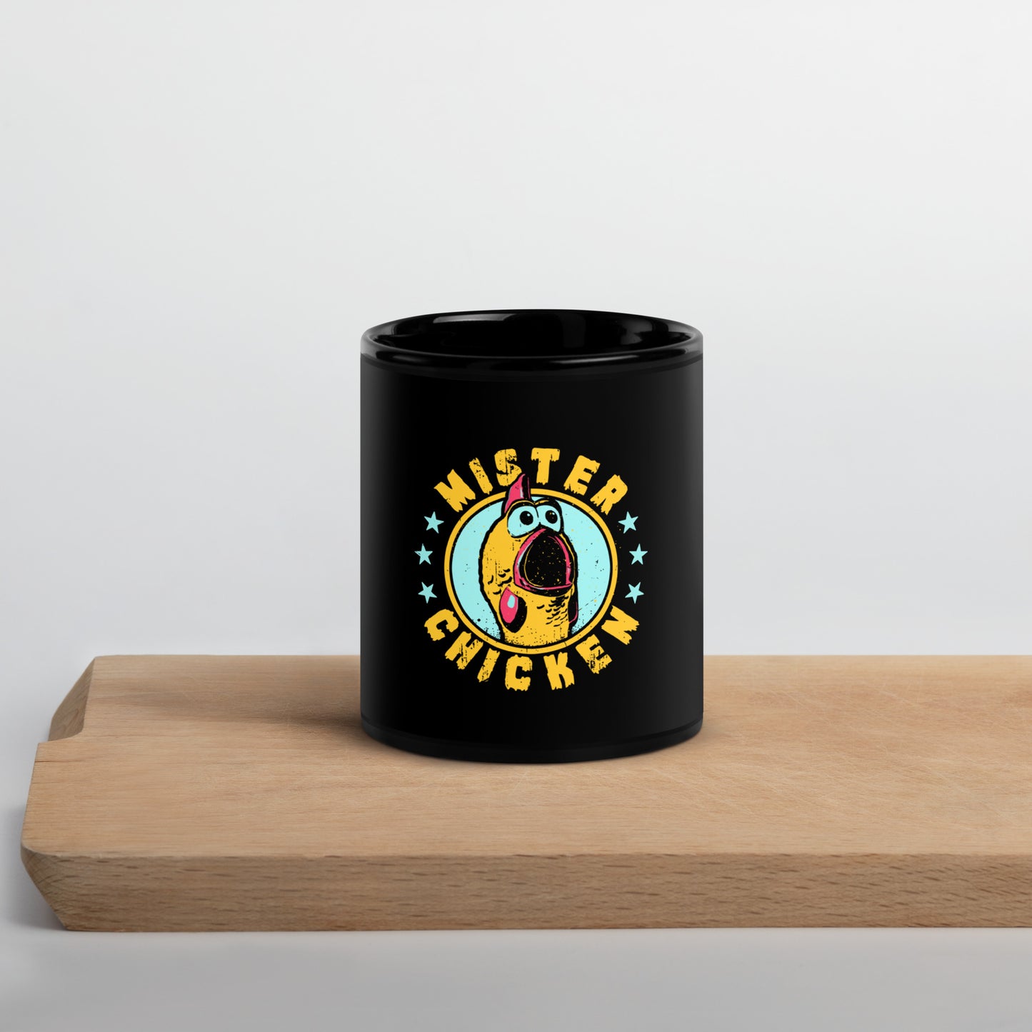 Mr. Chicken Logo Mug