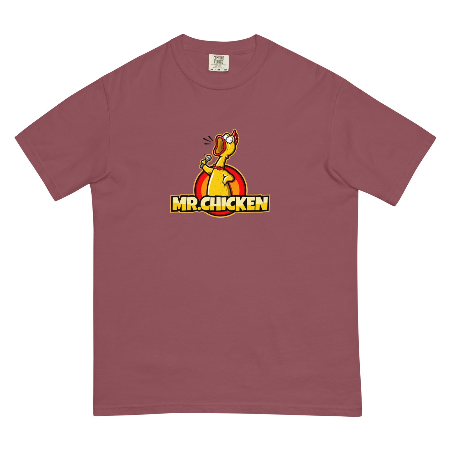 Mr. Chicken "Original" Men's Heavyweight T-Shirt