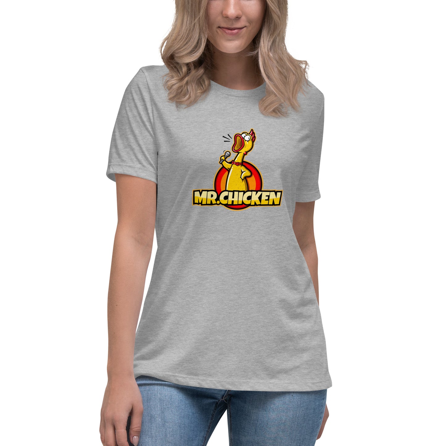 Mr. Chicken "Original" Women's Relaxed T-Shirt