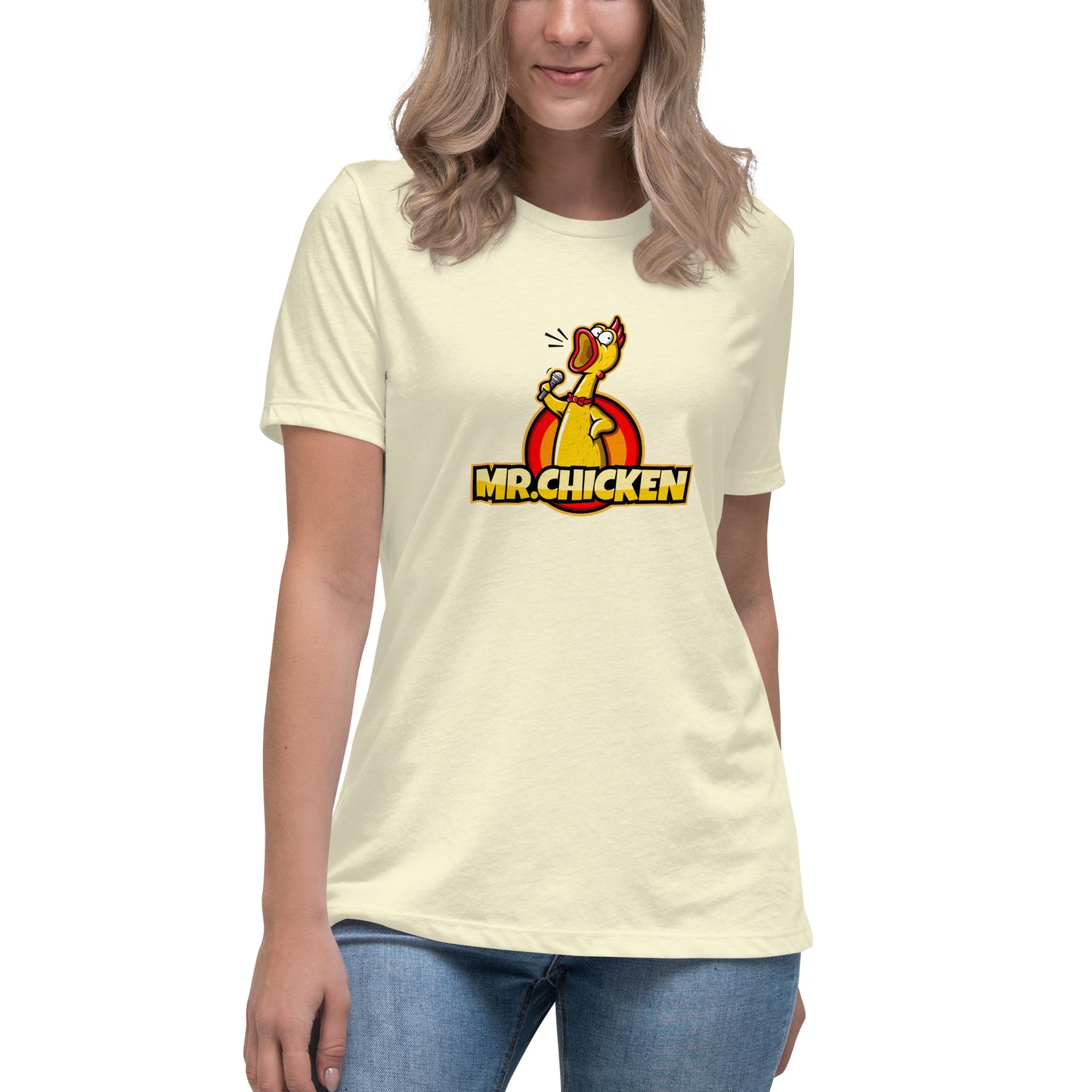 Mr. Chicken "Original" Women's Relaxed T-Shirt