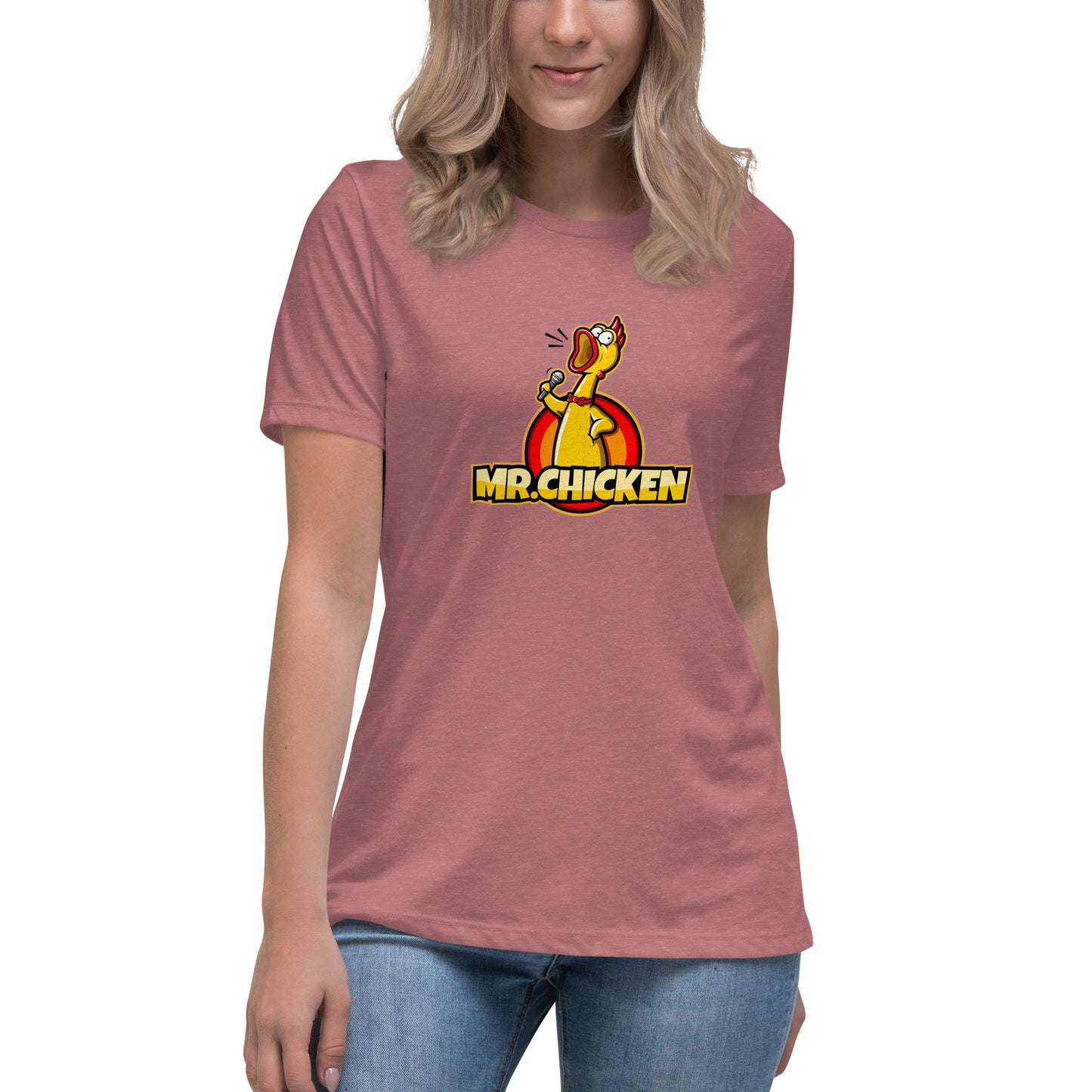 Mr. Chicken "Original" Women's Relaxed T-Shirt