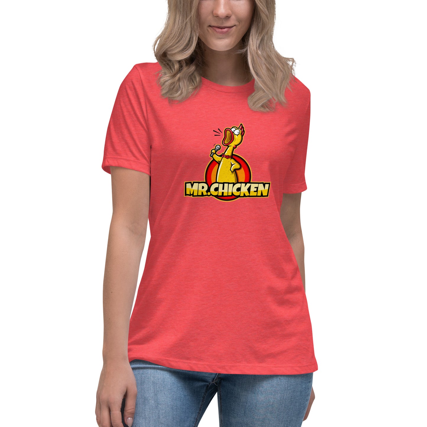 Mr. Chicken "Original" Women's Relaxed T-Shirt