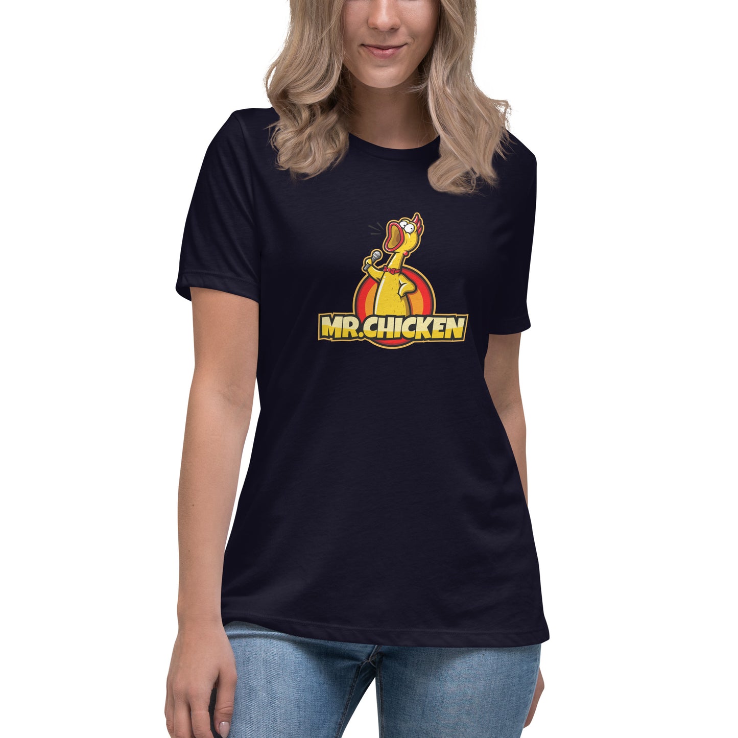 Mr. Chicken "Original" Women's Relaxed T-Shirt