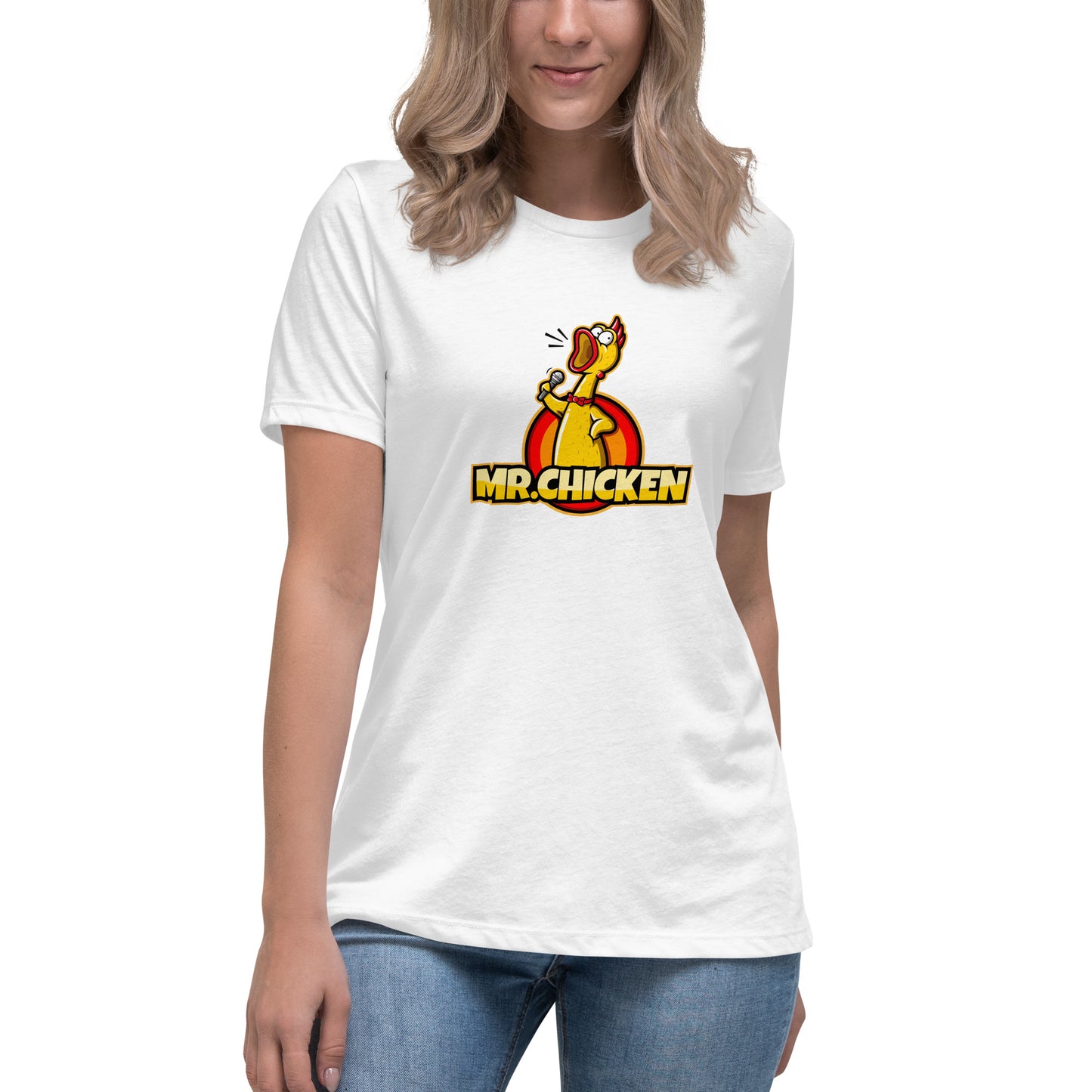 Mr. Chicken "Original" Women's Relaxed T-Shirt